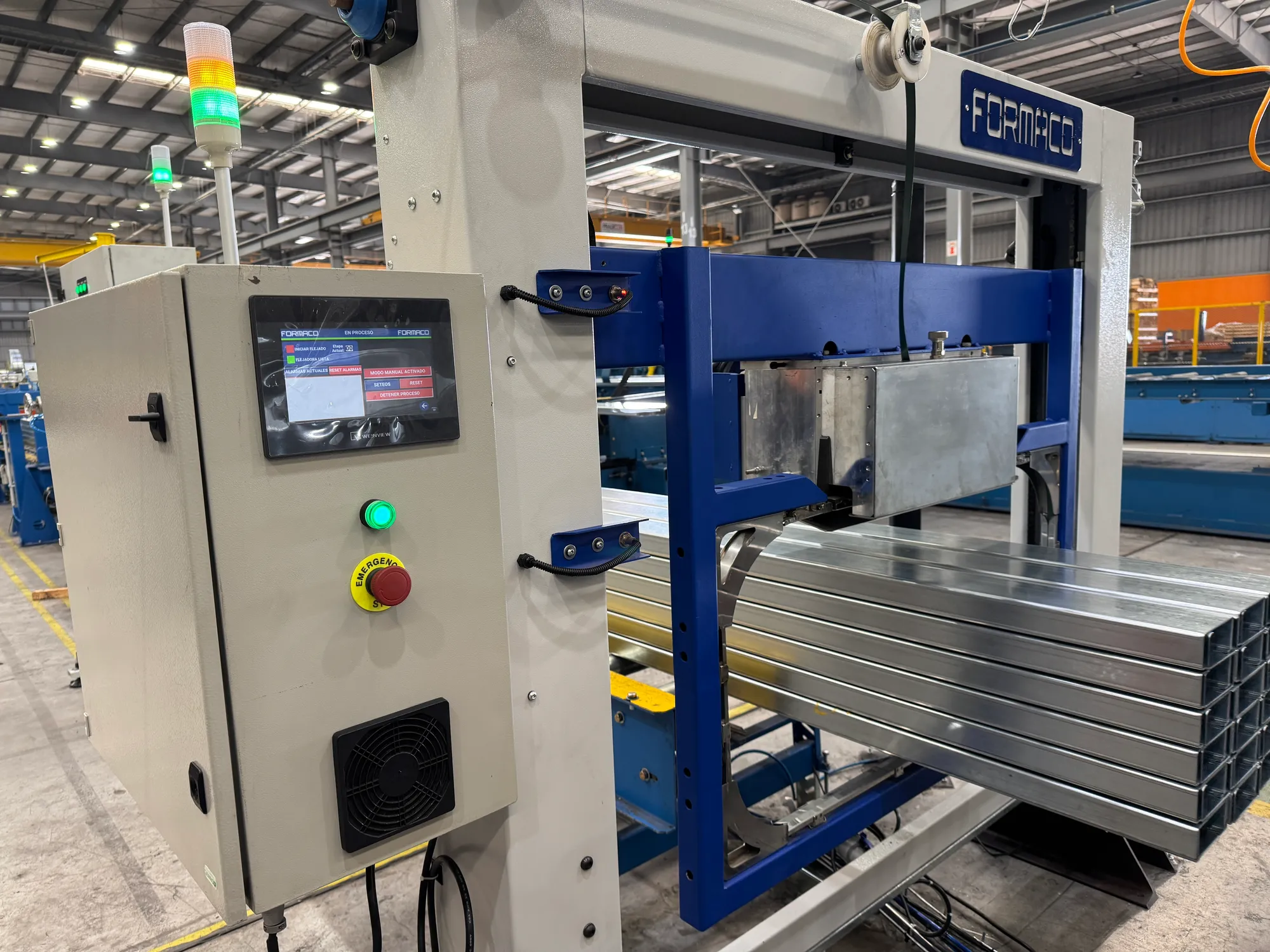 FLEJADORA FULL AUTOMATICA CABEZAL SUPERIOR